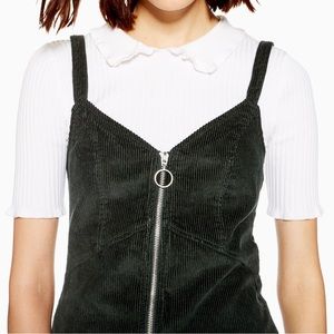 Topshop Corduroy Mini Dress